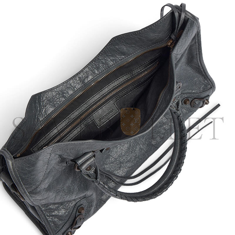 Ba1en*iaga le city medium bag in volcanic rock (38*24*13cm)